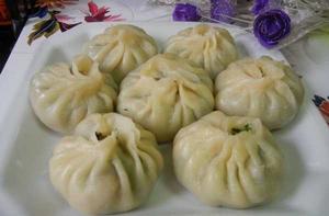 燙麵菠菜蒸包 燙麵菠菜蒸包