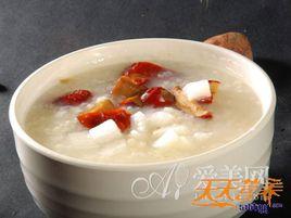 玫瑰花山藥粥 玫瑰花山藥粥