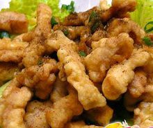 各種各樣的軟炸裡脊