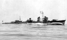 野分，1941年4月在宮津灣試航