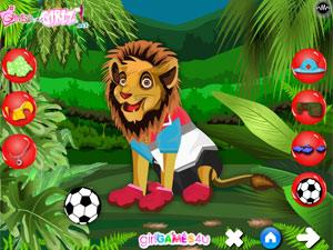 可愛的獅子換裝 可愛的獅子換裝