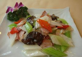 山藥炒臘肉 山藥炒臘肉