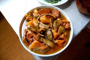 油豆條燉肉 油豆條燉肉