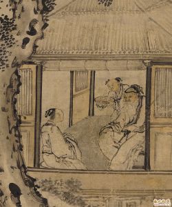 湖亭秋興圖 湖亭秋興圖