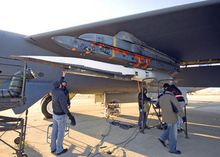 B-52攜帶的X-51高速飛行器