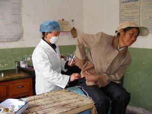 卡子密村人口衛生-村民就診