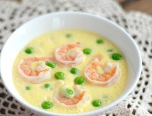 蝦仁雞蛋羹 蝦仁雞蛋羹