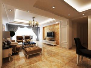 國貿天琴灣合肥紫蘋果裝飾簡歐風格