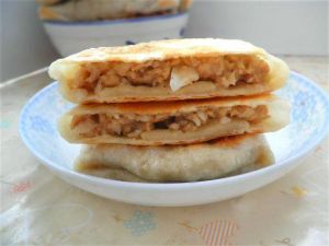 藕丁肉餅 藕丁肉餅