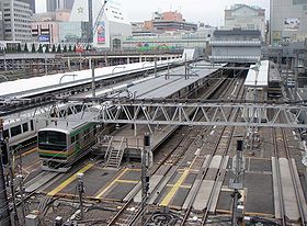 （圖）埼京線、湘南新宿線月台