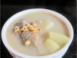 黃豆鯽魚銀耳湯 黃豆鯽魚銀耳湯