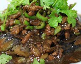 肉末醬茄子 肉末醬茄子