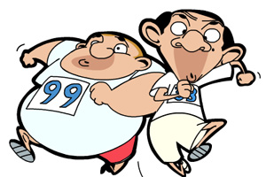 憨豆先生填顏色