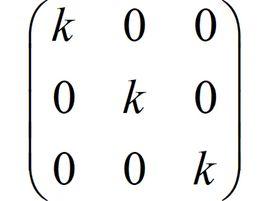 純量矩陣 純量矩陣