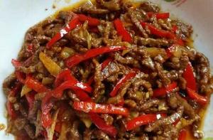 泡椒炒牛肉絲