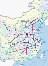 鄭州八小時內通達圖