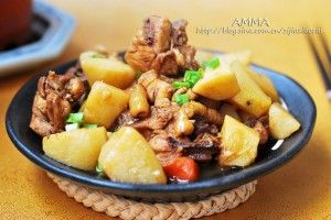 土豆燒雞腿 土豆燒雞腿