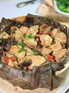 冬菇棗杞荷香雞