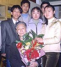 王梓坤院士和學生們