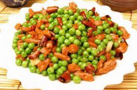 豌豆炒胡蘿蔔 豌豆炒胡蘿蔔