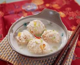 什錦蒸燉丸子 
