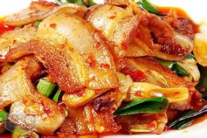 山藥回鍋肉 山藥回鍋肉