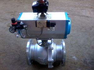 不鏽鋼氣動球閥