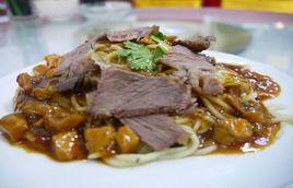 驢肉黃面 驢肉黃面