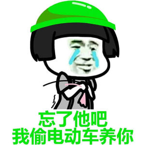 忘了他吧我偷電動車養你