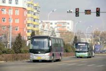 前為303路新車，後為老車