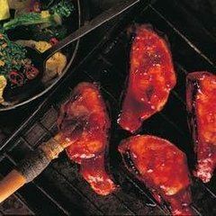 李子醬烤豬排 李子醬烤豬排