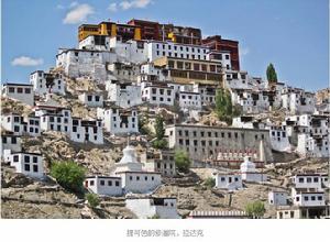 提可色的宗堡，拉達克