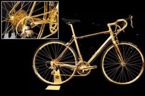 土豪金腳踏車
