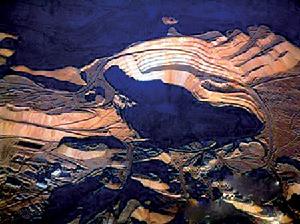智利Chuquicamata銅礦坑