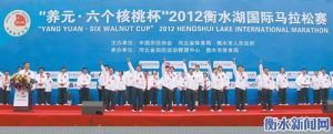 養元&middot;六個核桃杯馬拉松賽冠名