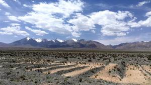 黨河南山鹽池灣一帶山嶺