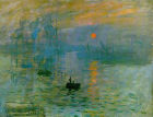 《日出·印象》(Impression, soleil levant)，1872年，收藏於巴黎馬蒙丹美術館