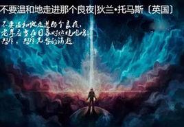不要溫和地走進那個良夜 不要溫和地走進那個良夜