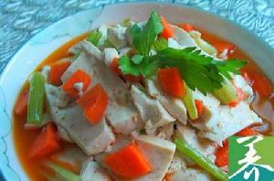 紅蘿蔔燒豆腐 紅蘿蔔燒豆腐