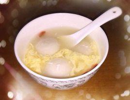 蛋花湯圓 蛋花湯圓