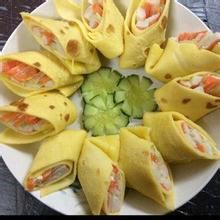 海鮮色拉卷 海鮮色拉卷