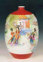 趙明生《十二金釵》瓷瓶