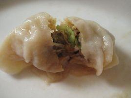 菊花餡水餃 菊花餡水餃