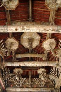 李寨三教堂藻井