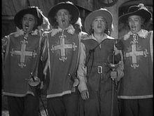 電影《三個火槍手》阿拉密斯和夥伴們