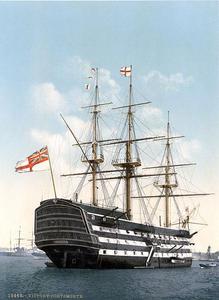 納爾遜的旗艦HMS勝利號
