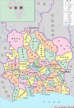 象牙海岸行政區劃