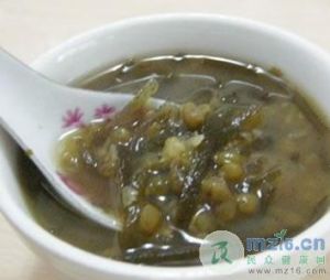 海帶綠豆冬瓜糖水 海帶綠豆冬瓜糖水