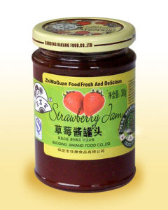 草莓醬罐頭 