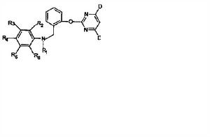 丙酯草醚結構式